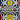 Ndebele pattern geometric wallpaper with with various geometric shapes in a repeating order. Colours blue, black, white, yellow, red.