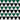 Wallpaper with joined triangles in 3 colours. green black and white triangles