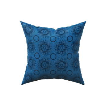 MoTSO DeSIGNED African Print Setswana Inspired Cushions Blue