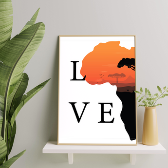 Embrace Africa Canvas Print